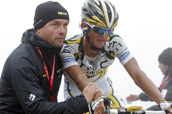 Peter Velis (HTC-Columbia) did enough to hold onto third overall.