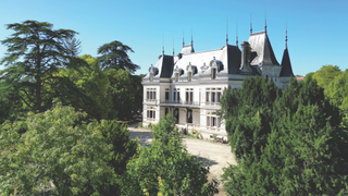 19th century property with stained glass windows