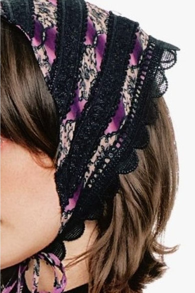 Cameo Stripe Headscarf