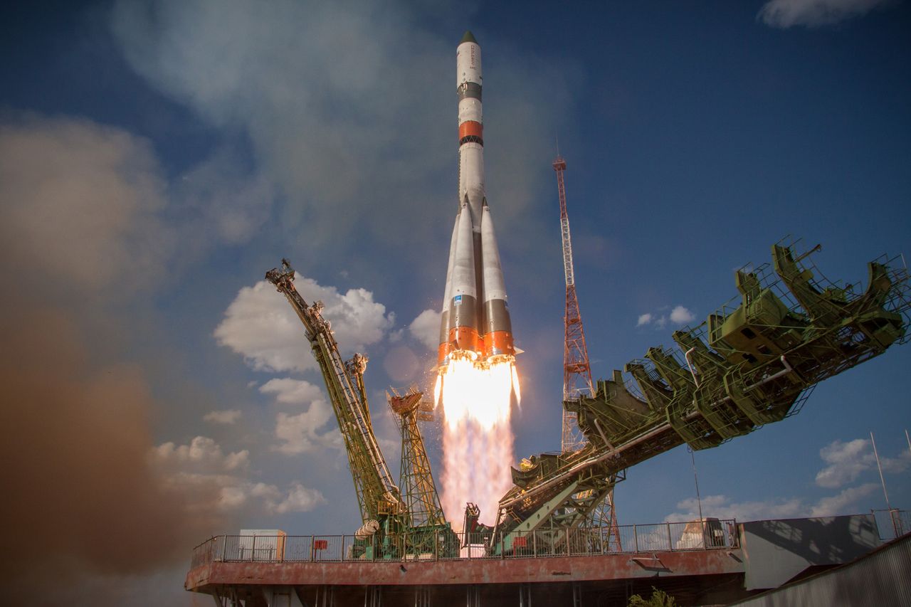 The Progress 73 vehicle blasted off to the International Space Station on July 31, 2019.
