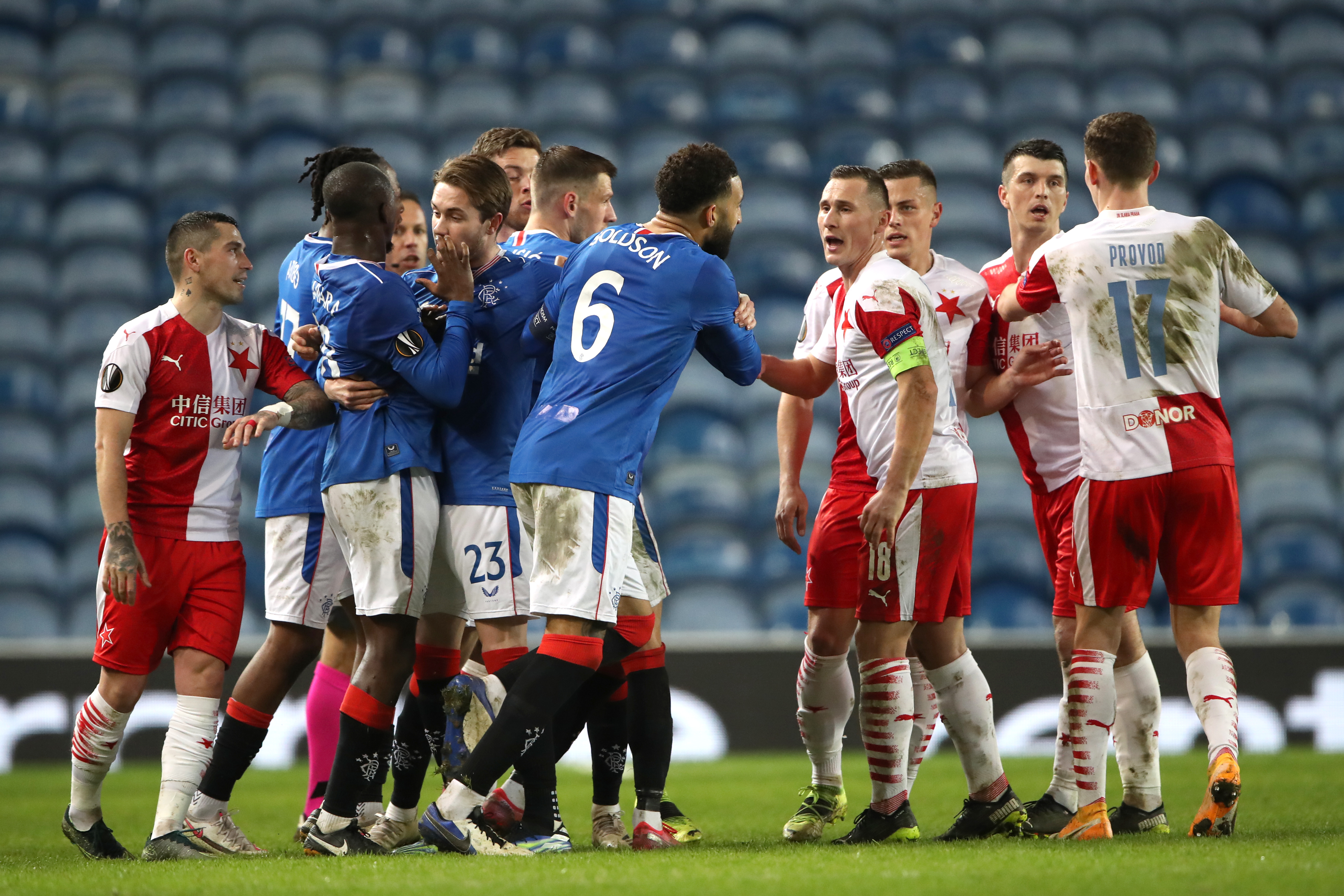 Slavia Prague v Rangers