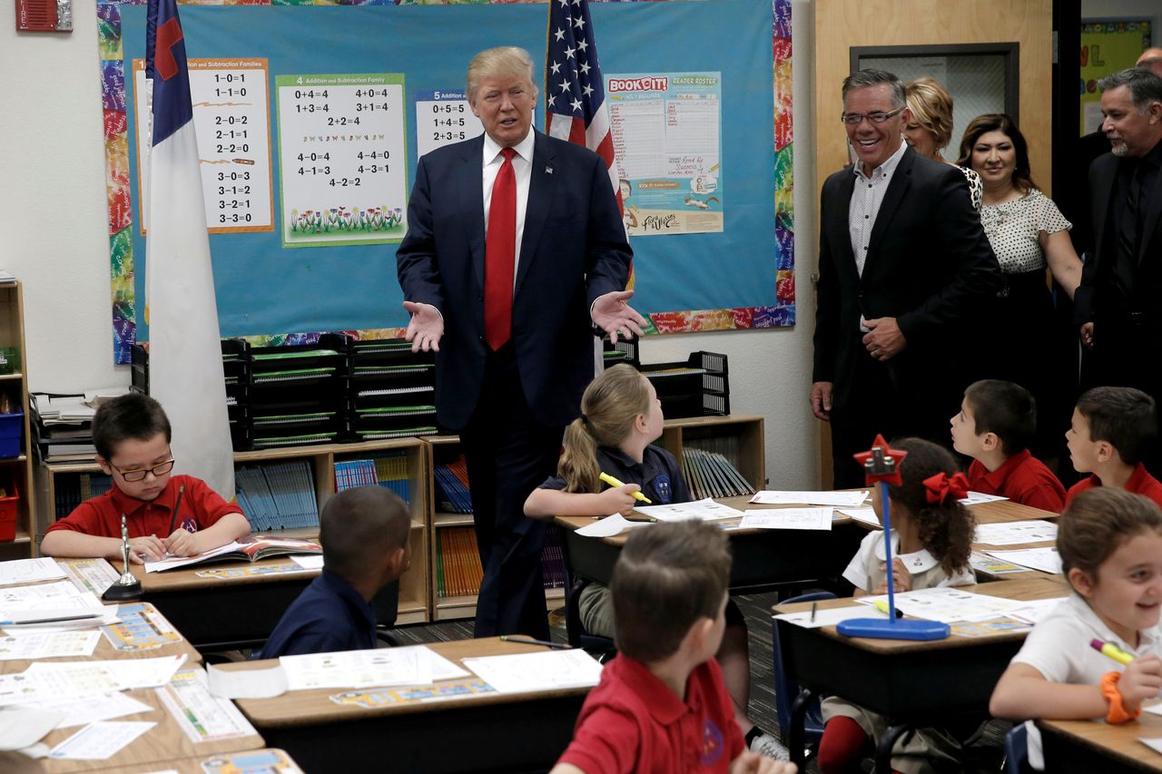 How will Donald Trump handle the nation&amp;#039;s education system?