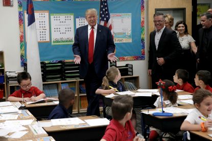 How will Donald Trump handle the nation's education system?