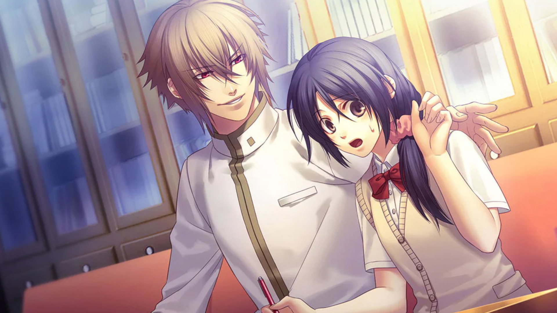 A screenshot of the upcoming Switch game, Hakuoki SSL: Sweet School Life