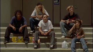 The cast of Mid90s