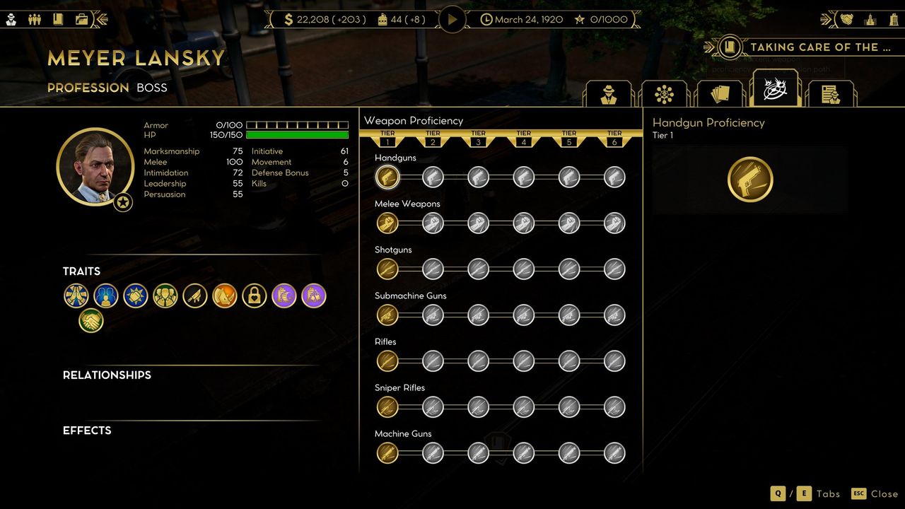 Empire Of Sin Make It Count Screenshot