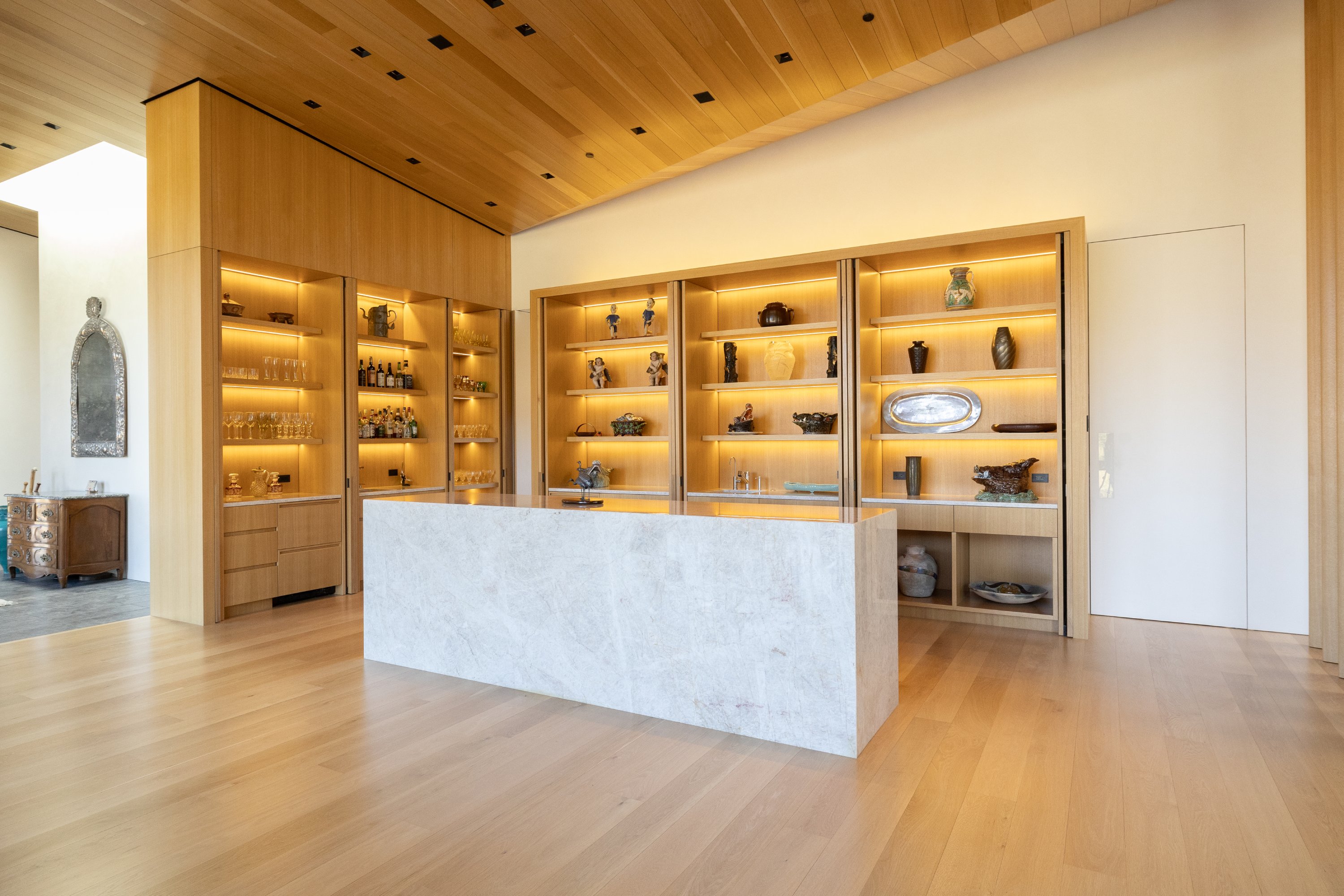 Interior views of the Wapiti Retreat