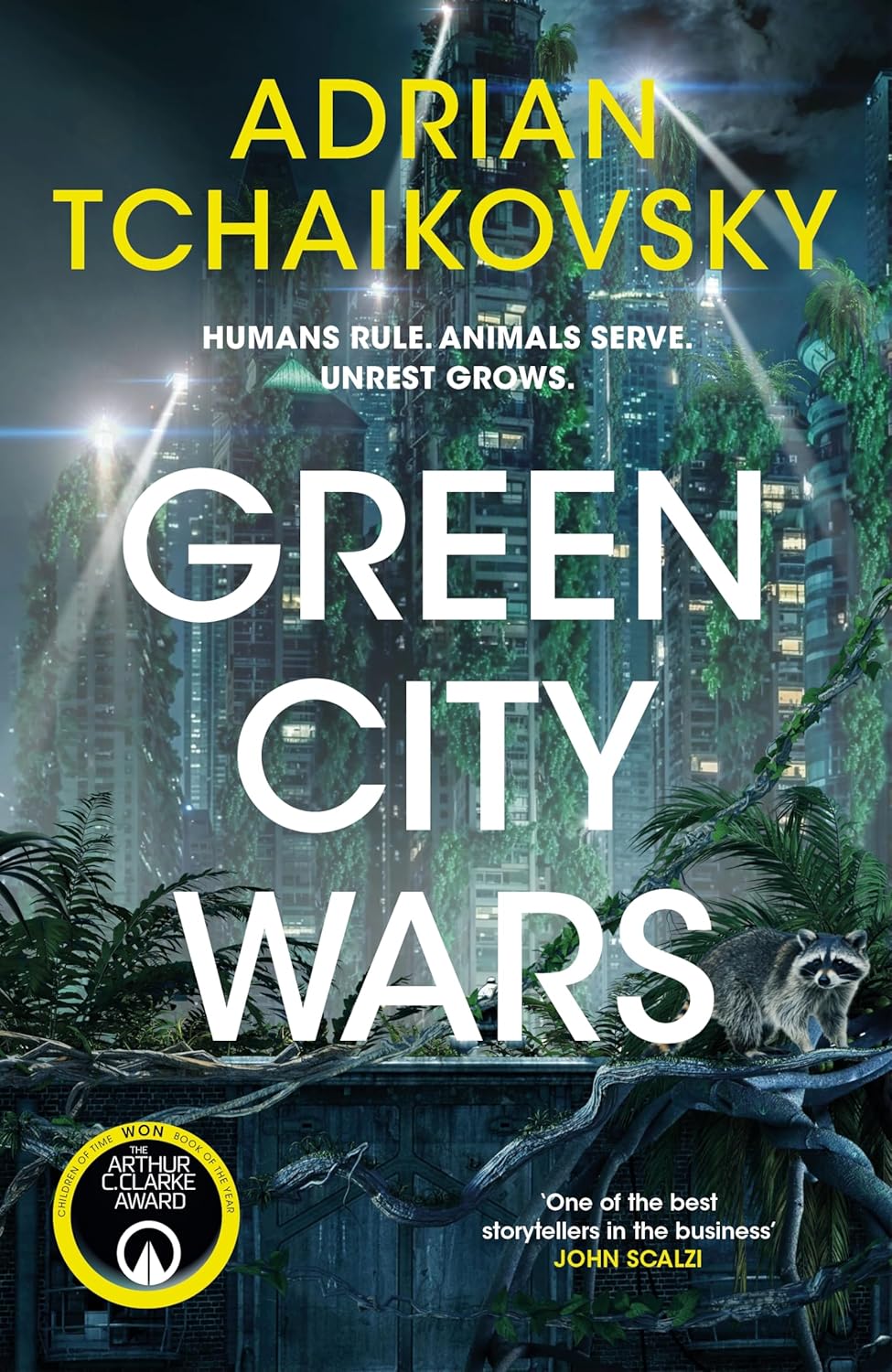 The cover of Green City Wars.