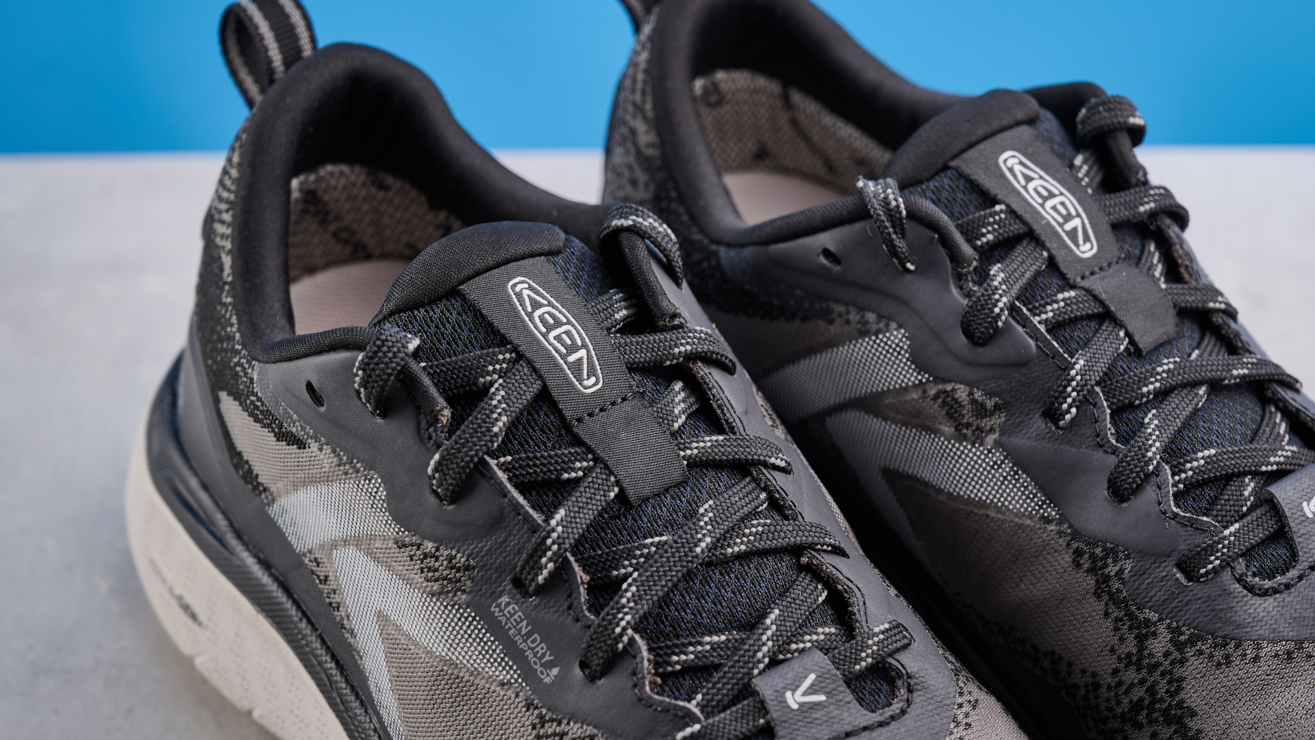 Keen Leiki hiking shoes in slate gray colorway