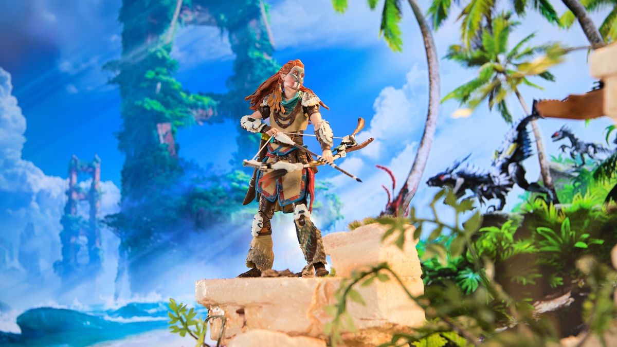 A promotional image of the upcoming Shapes Collection of PlayStation figures.