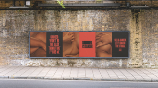 campaign poster outside in London