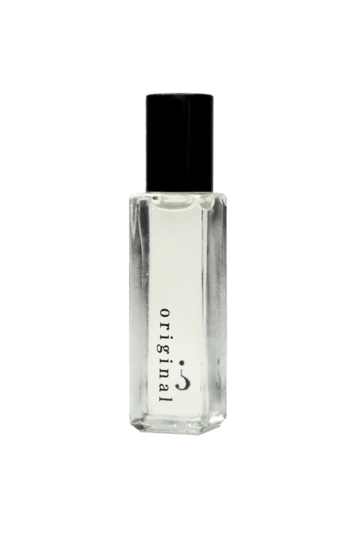 A bottle of Riddle fragrance.