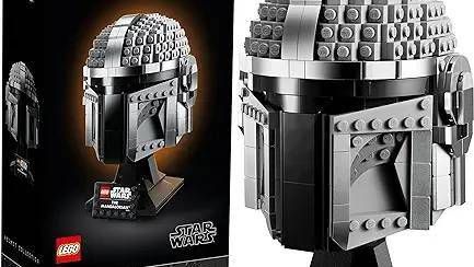 LEGO Star Wars The Mandalorian Helmet Model