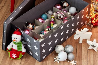 Christmas decoration storage ideas