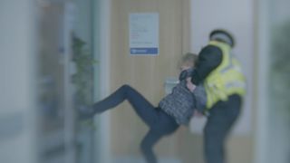 Sally Webster causes a commotion at the hospital.