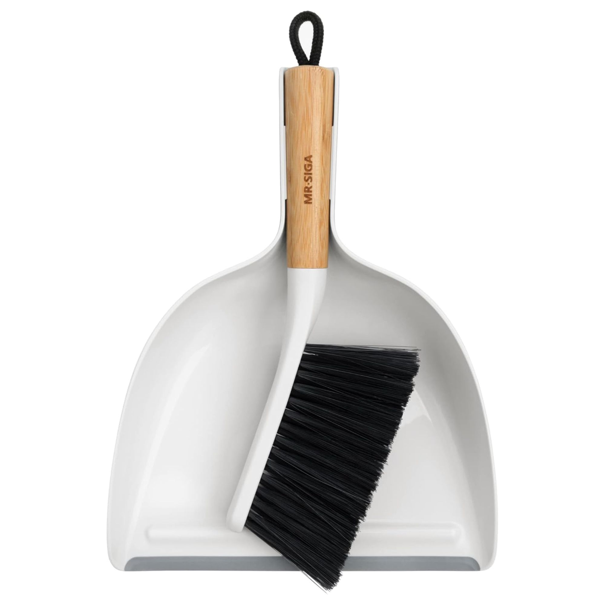 Mr. Siga dustpan and brush