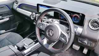 Mercedes-Benz EQB steering wheel