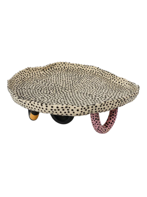 Alzatina Beige Cake Stand