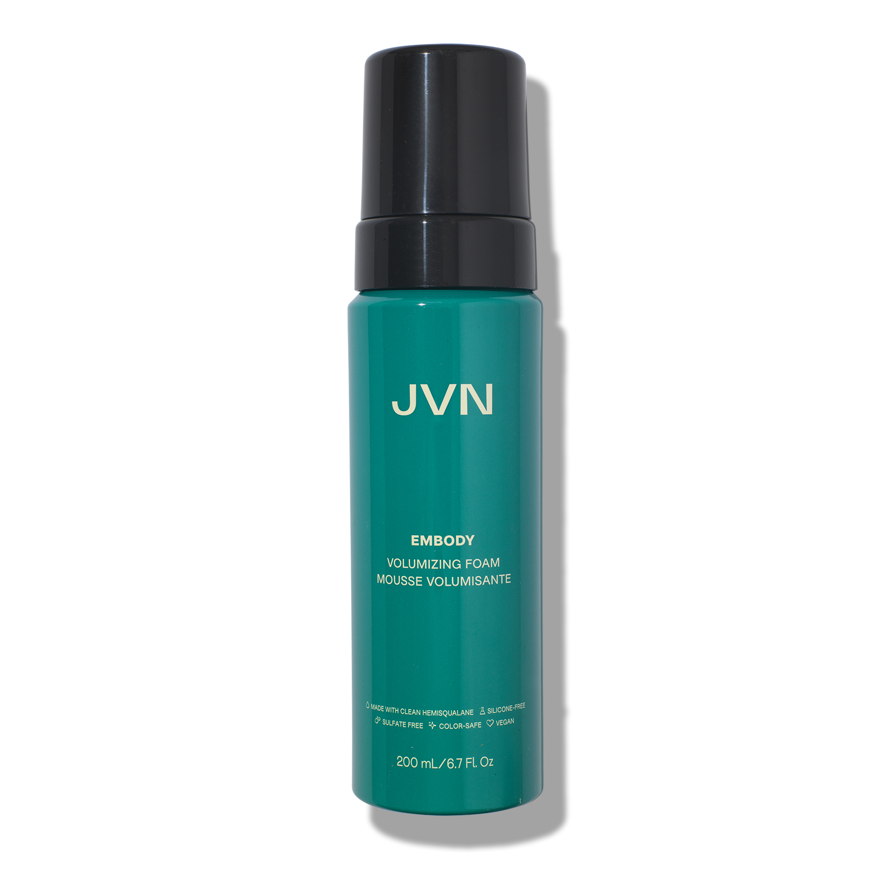 JVN hair reflects bubbles