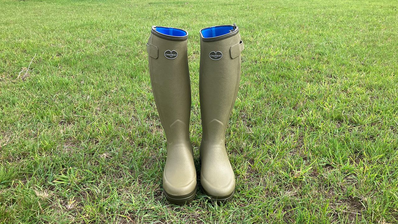 Le Chameau Chasseur Neoprene wellies front review