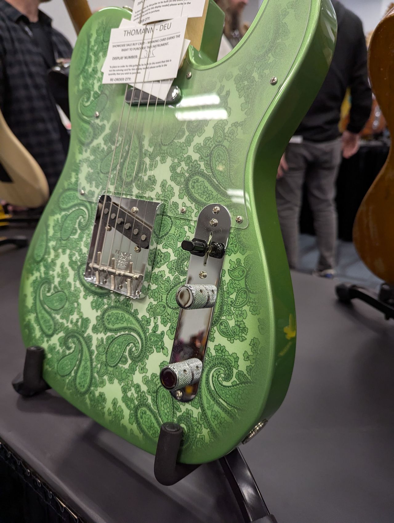Fender Custom Shop models at NAMM 2025