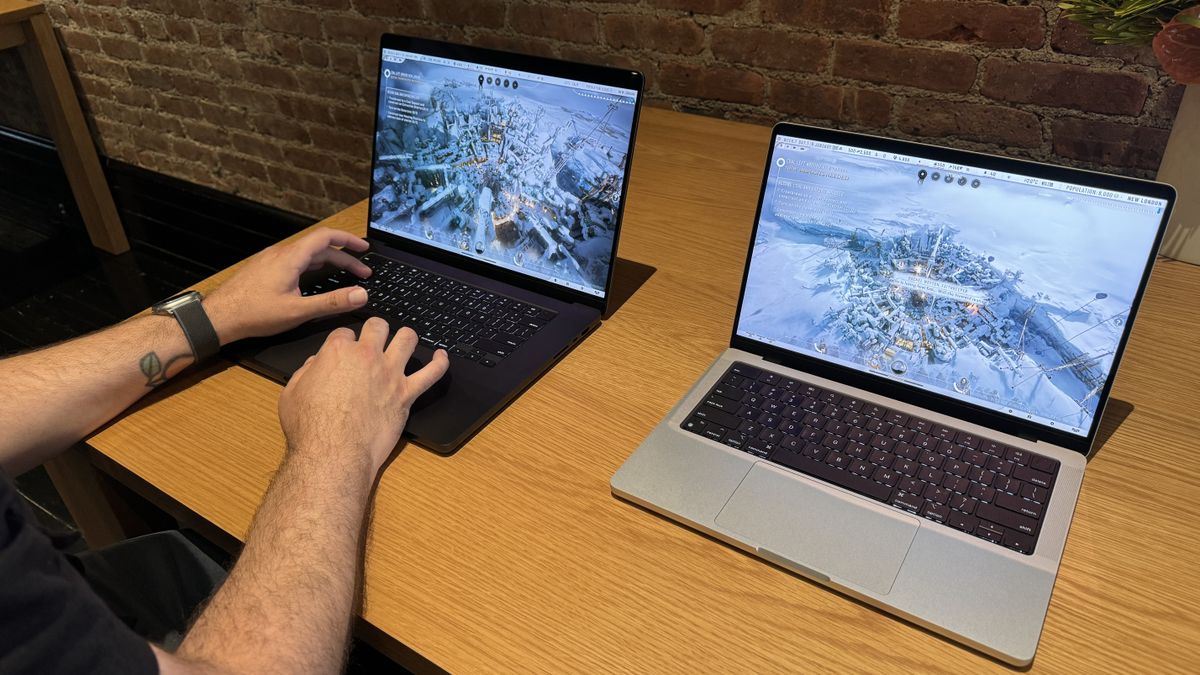 Apple gaming showcase with Mac, iPad, iPhone