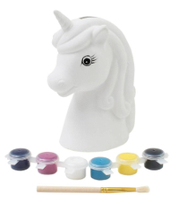 Paint Your Own Unicorn Head Money Box, £5 - Hobbycraft