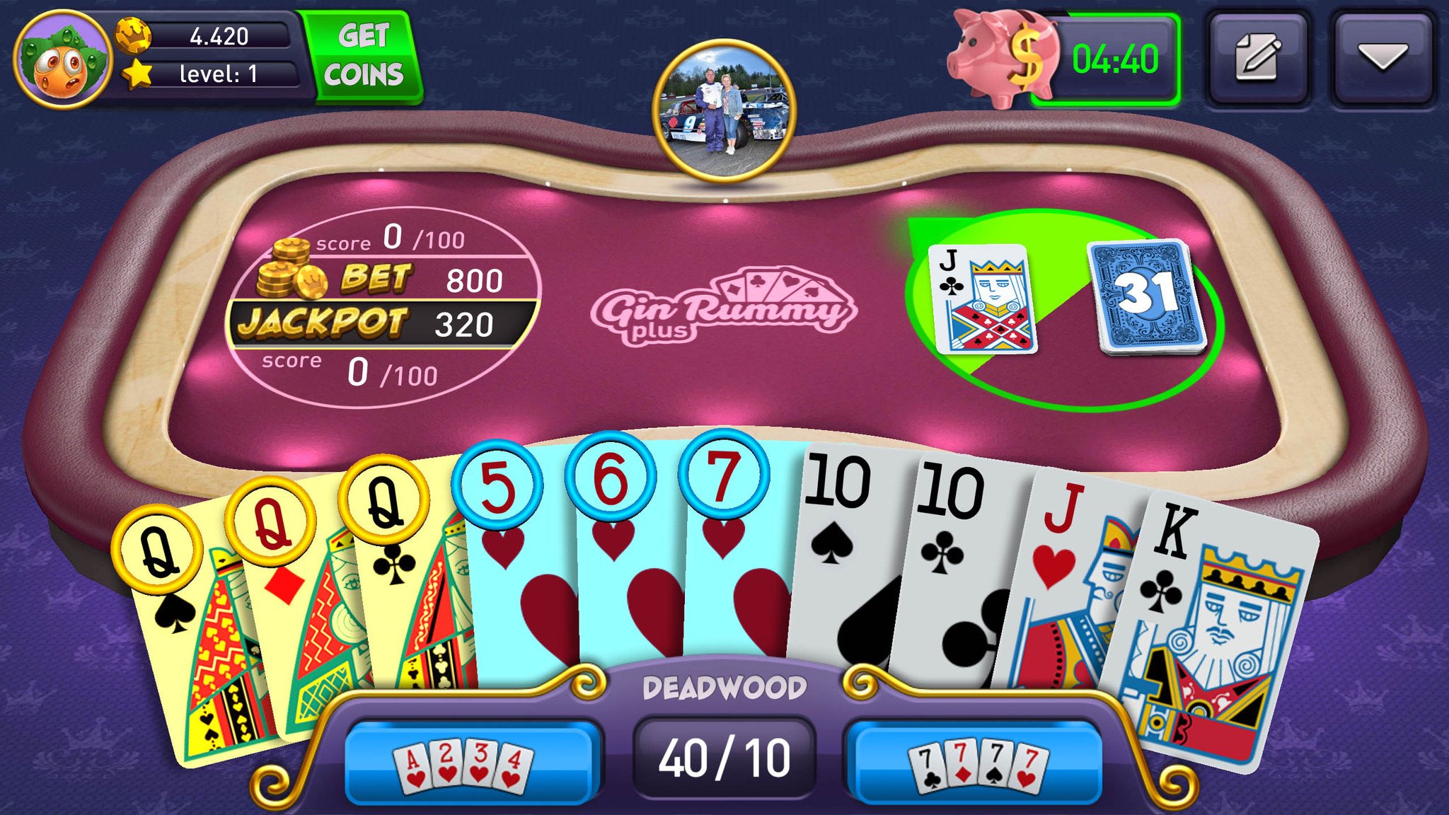 Cards games андроид. Театр игра в Джин.