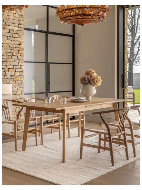 Gallery Direct Nord 6-8 Seater Extending Dining Table