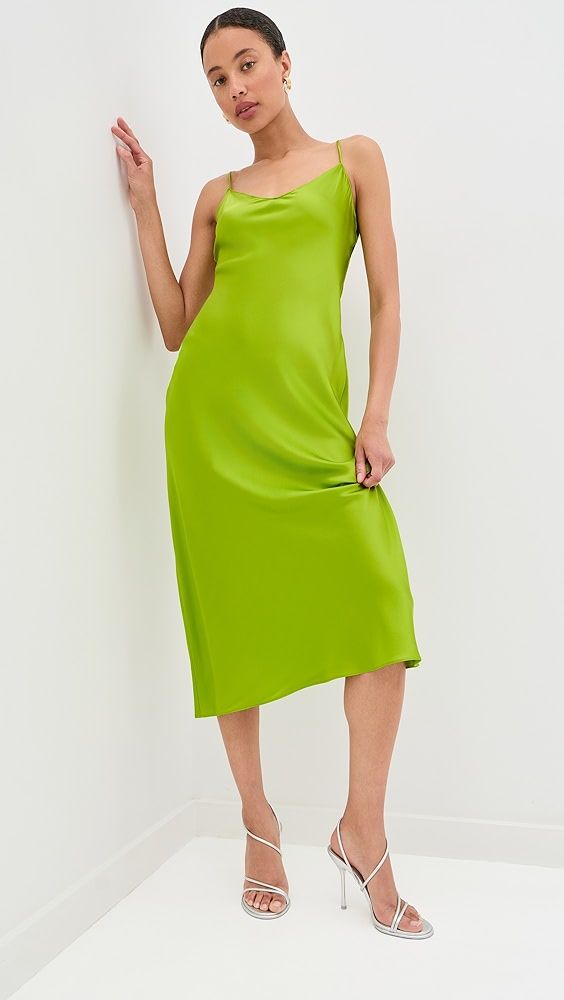 Sablyn Taylor V Neck Silk Dress