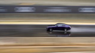 On the track: Rolls-Royce Black Badge Spectre