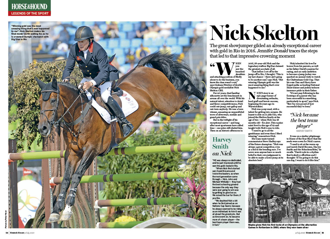FT 6pp Legends of our sport Nick
