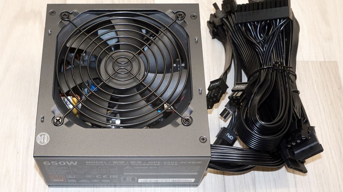 Cooler Master MWE Bronze V2 230V 650W power supply review: A