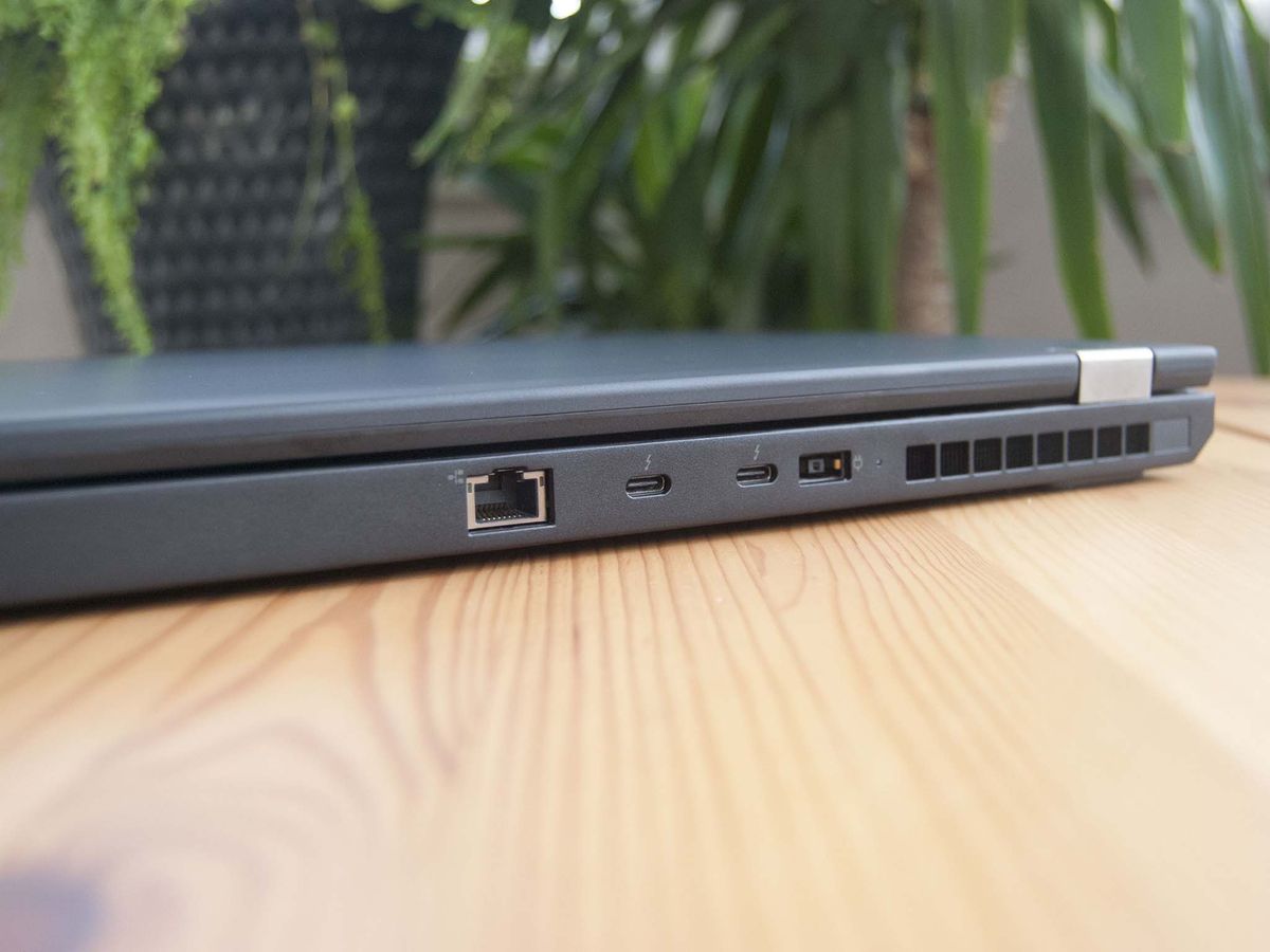 Lenovo ThinkPad P53 ports