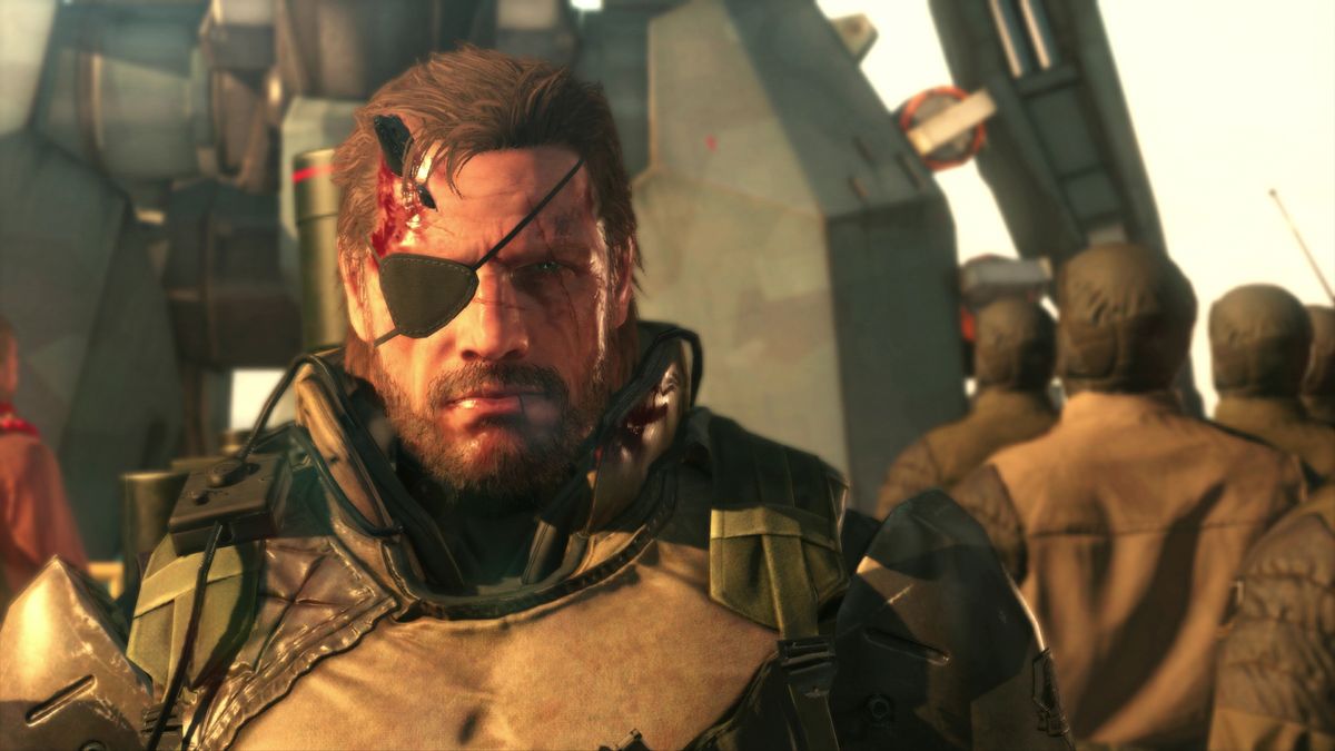 Snake from Metal Gear Solid 5.