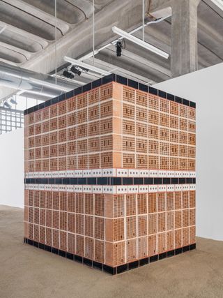 Nathalie Du Pasquier’s brick sculptures stack up at Mutina | Wallpaper