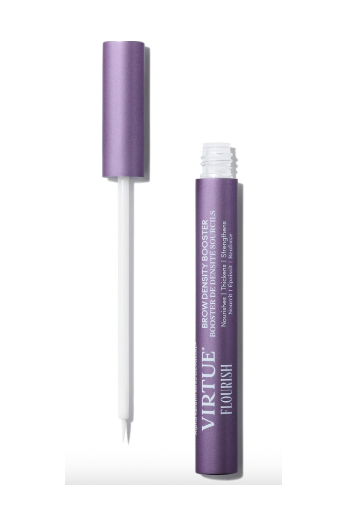 purple lash serum tube
