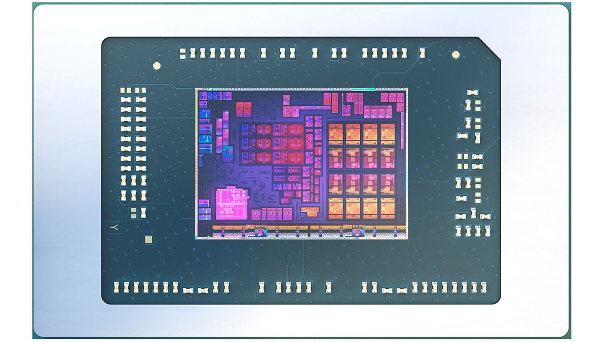 AMD Ryzen 7 8700G chip shot