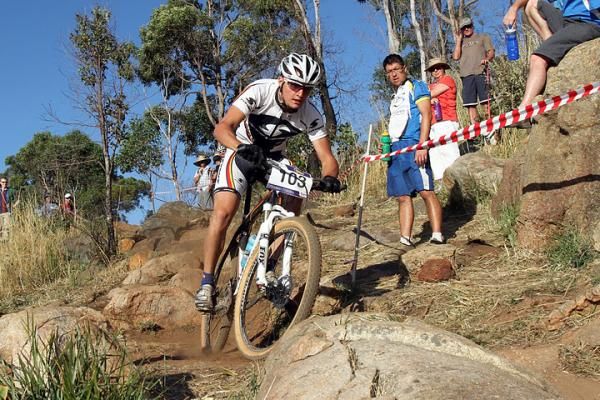 Mitch Codner was second in the U23 men's super D