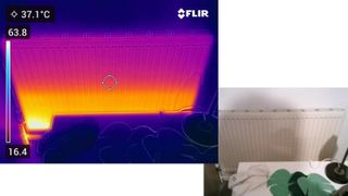 FLIR C5 thermal imaging camera on a table