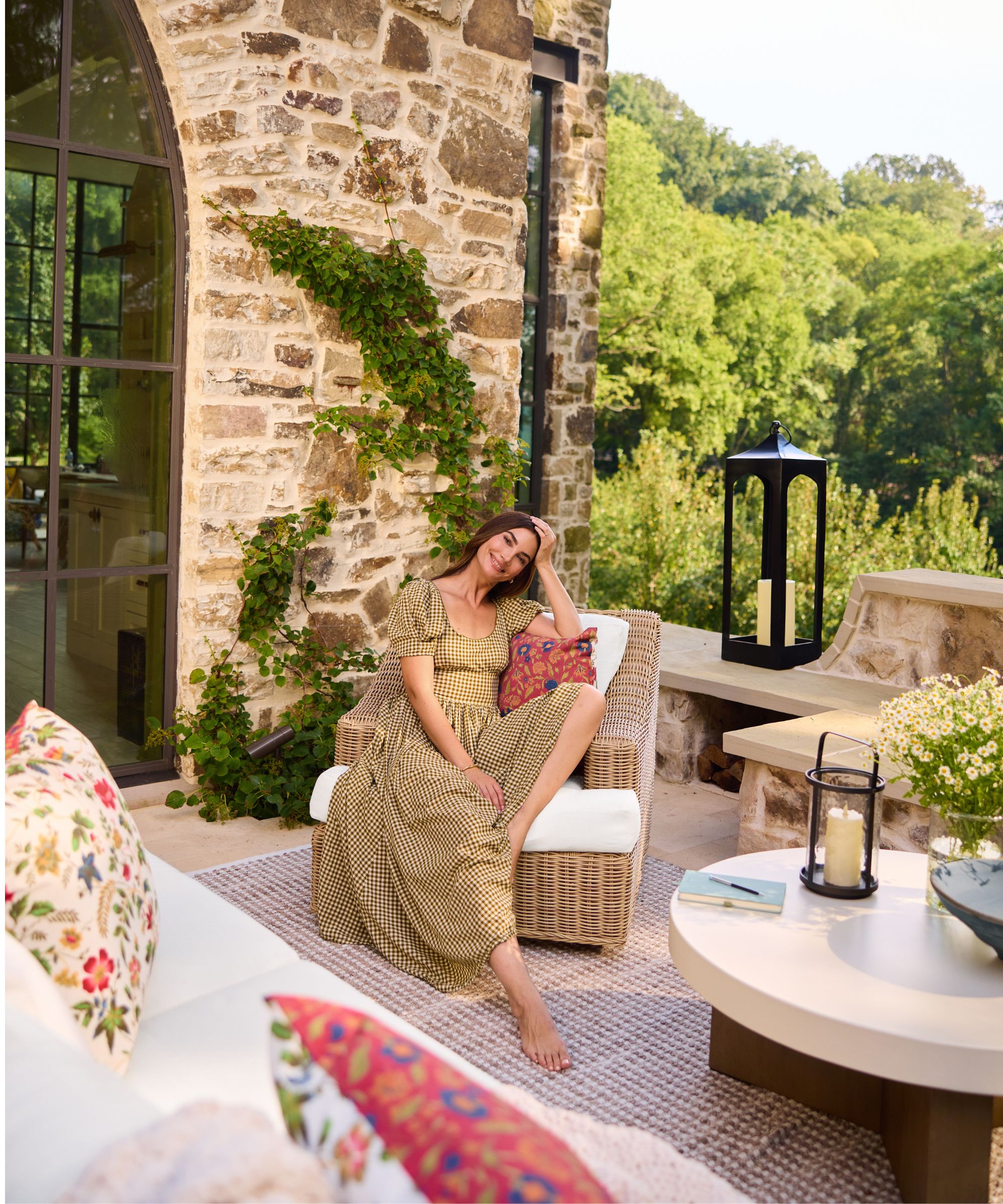 lily aldrige pottery barn outdoor makeover