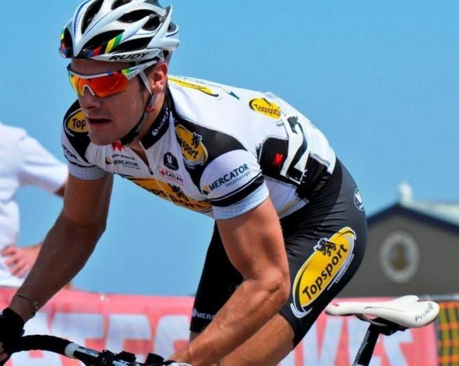 Kenny De Ketele (Topsport Vlaanderen- Mercator) during the 30-lap race in Cronulla