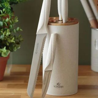 Piece Recycled Stainless Steel Sustainable Knife Set