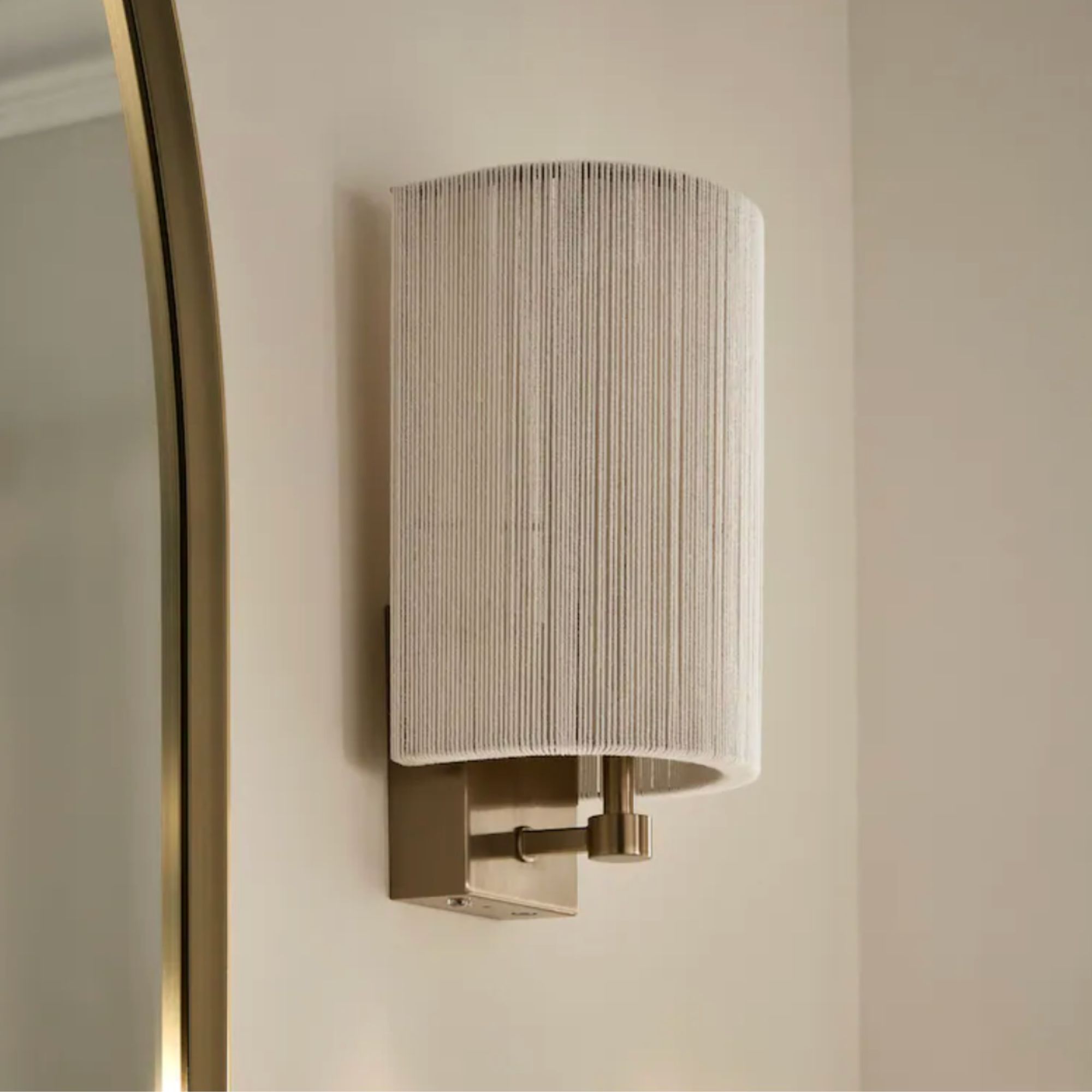 Ivory Yale Rechargeable Wireless Wall Light