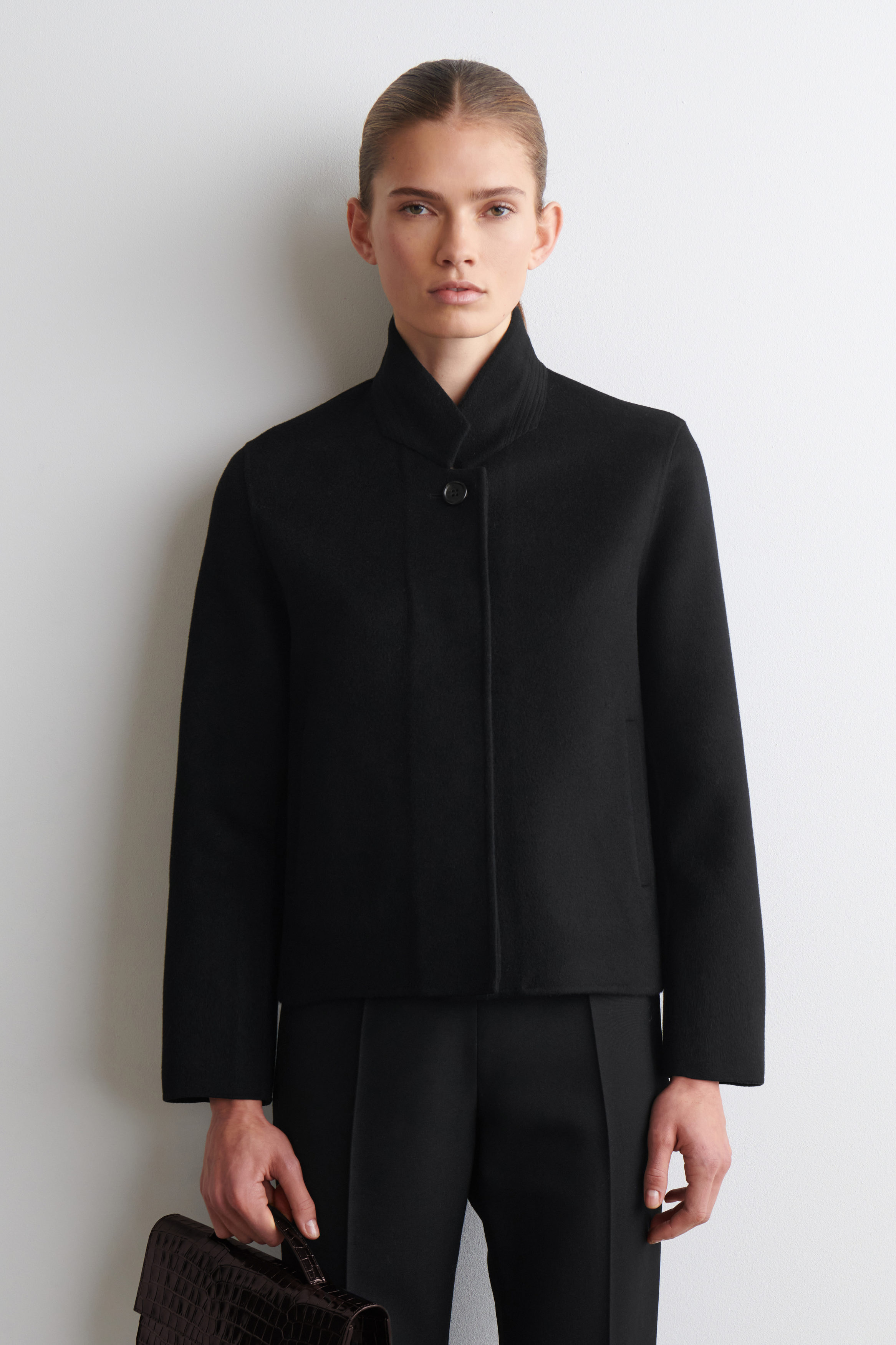 Structured Double-Faced Wool Jacket