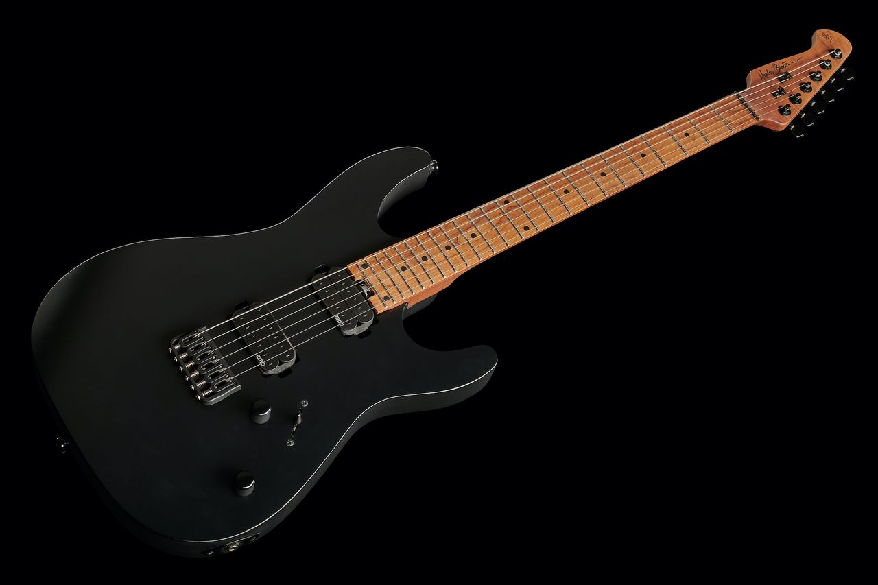 Harley Benton's new Fusion-III EMG HT Roasted BKS 1 guitar