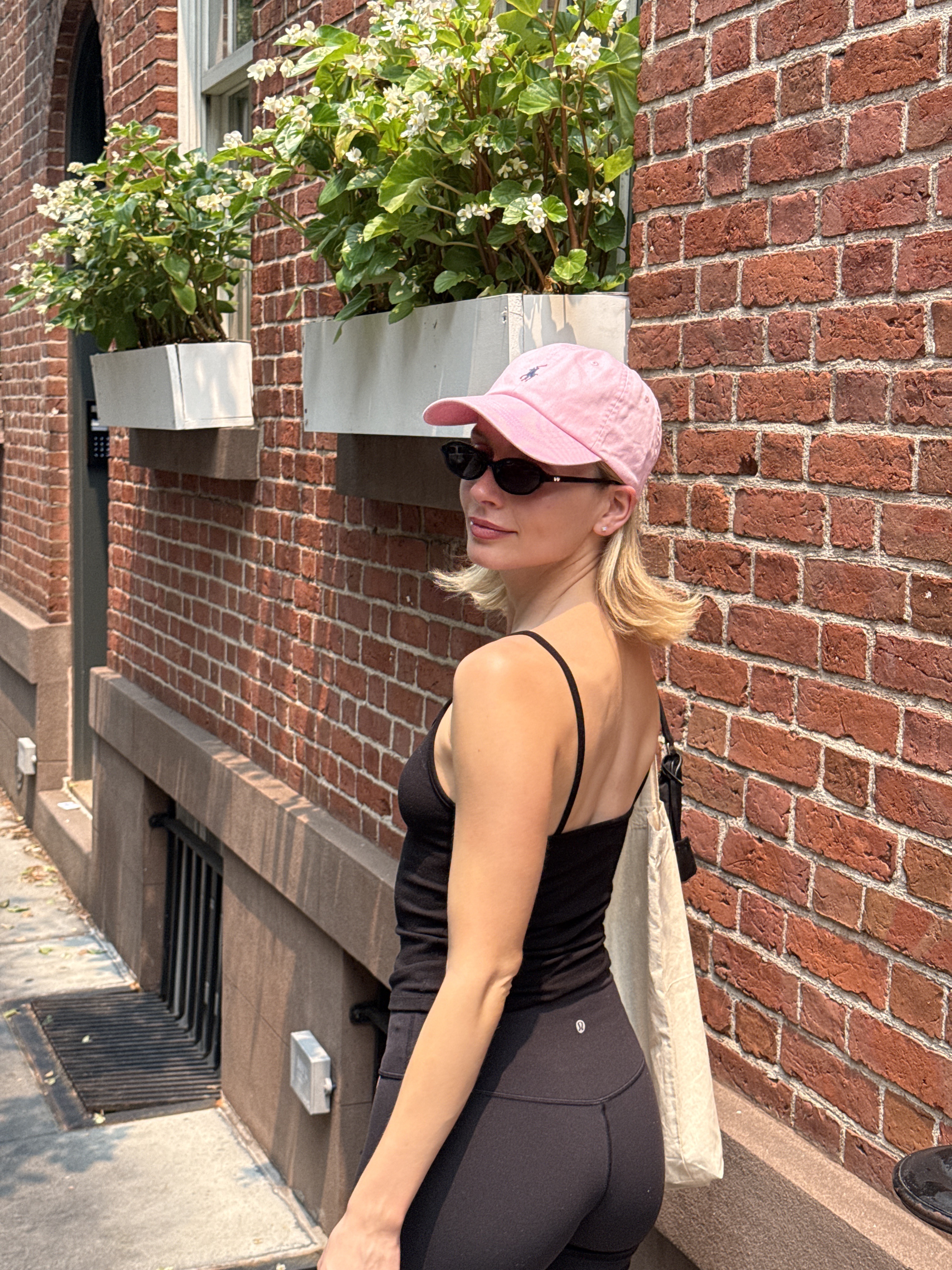 Emma Hughes on a sunny walk.