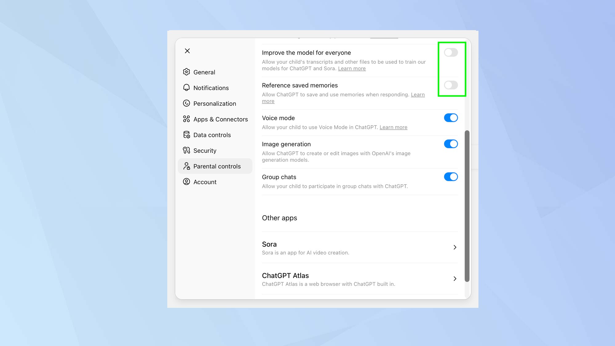 How to set up parental controls in ChatGPT