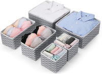 MaidMAX Set of 6 Dresser Drawer Organisers | £11.99 on Amazon