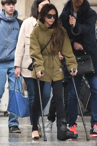 Victoria Beckham in Paris February 2024